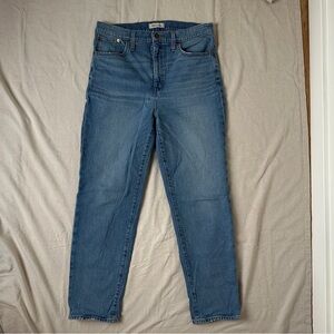 Madewell Classic Straight Jean 31 Tall